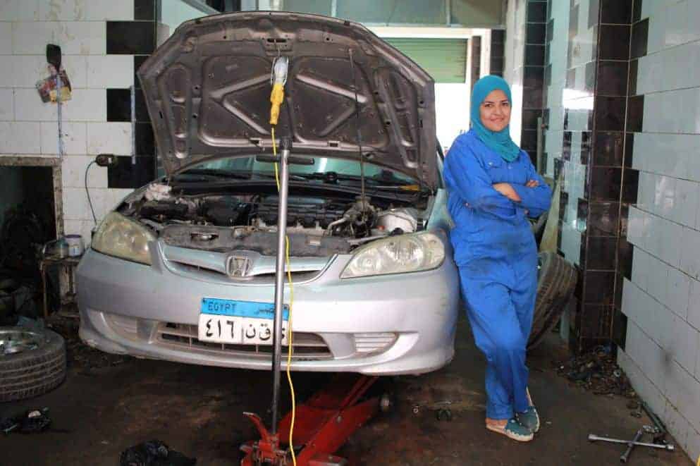 ورشة سيارات