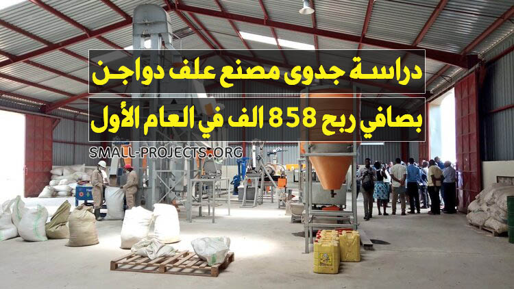 مشروع مصنع صناعة علف الدواجن